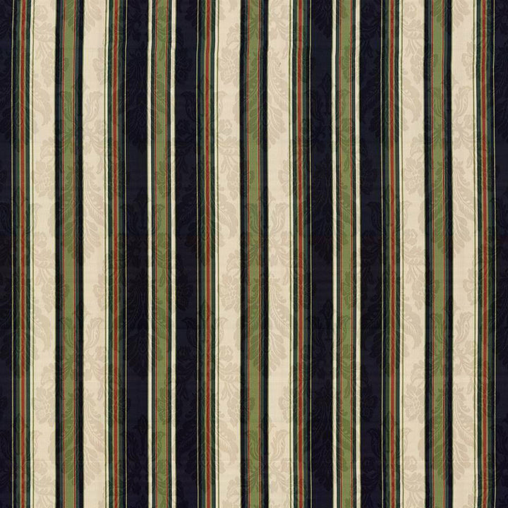 Wessex Stripe Flint by Kasmir Fabric 1418 CHINA 15,000 Wyzenbeek Double Rubs H: 13 4/8 inches, V:N/A 54 - 55 - Fabric Carolina - Kasmir