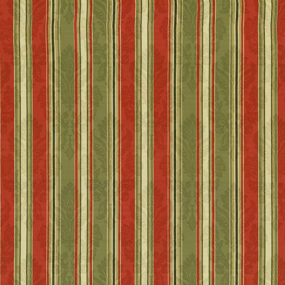 Wessex Stripe Scarlet by Kasmir Fabric 1417 CHINA 15,000 Wyzenbeek Double Rubs H: 13 4/8 inches, V:N/A 54 - 55 - Fabric Carolina - Kasmir