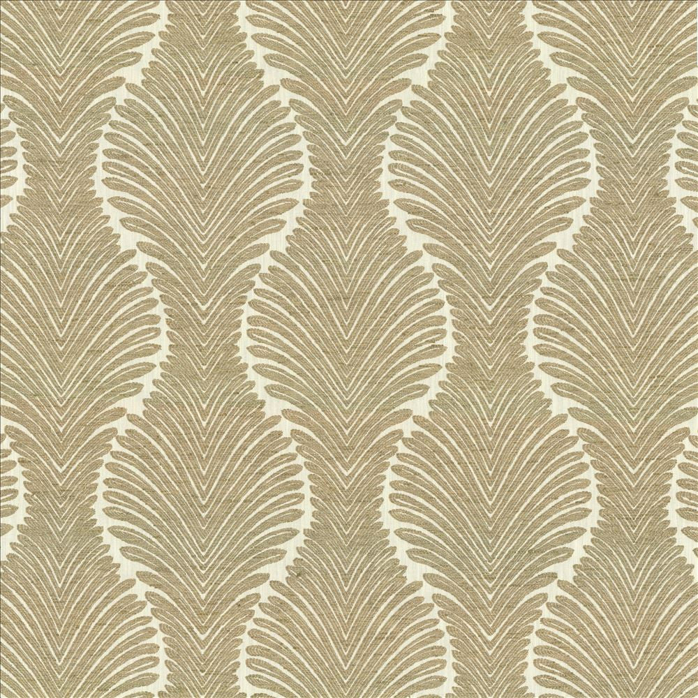 West Palm Beige by Kasmir Fabric 5112 59% Polyester
41% Cotton
 INDIA 26,000 Martindale Cycles </p><p>Repeat: Horizontal: 13 4/8 inches and Vertical: 17 inches 53 - Fabric Carolina -
