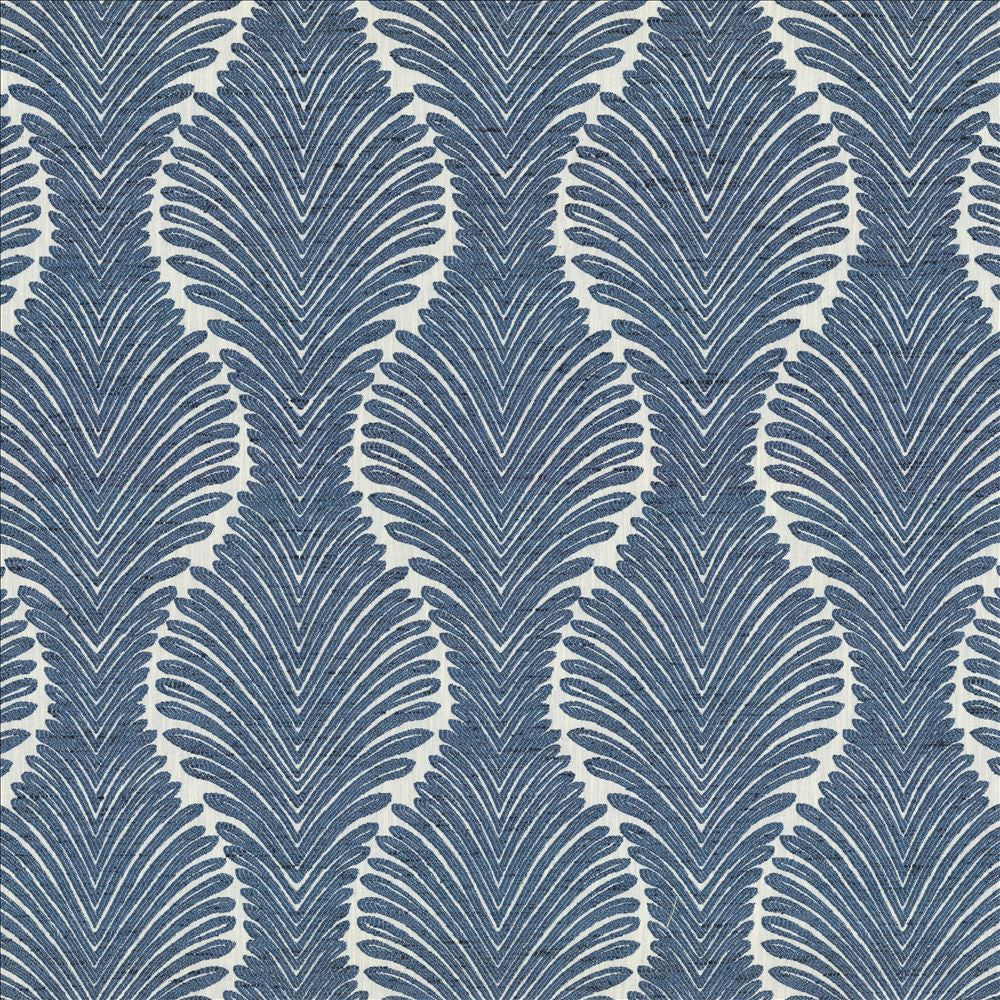 West Palm Denim by Kasmir Fabric 5115 59% Polyester
41% Cotton
 INDIA </p><p>Repeat: Horizontal: 13 4/8 inches and Vertical: 17 inches 53 - 55 - Fabric Carolina -