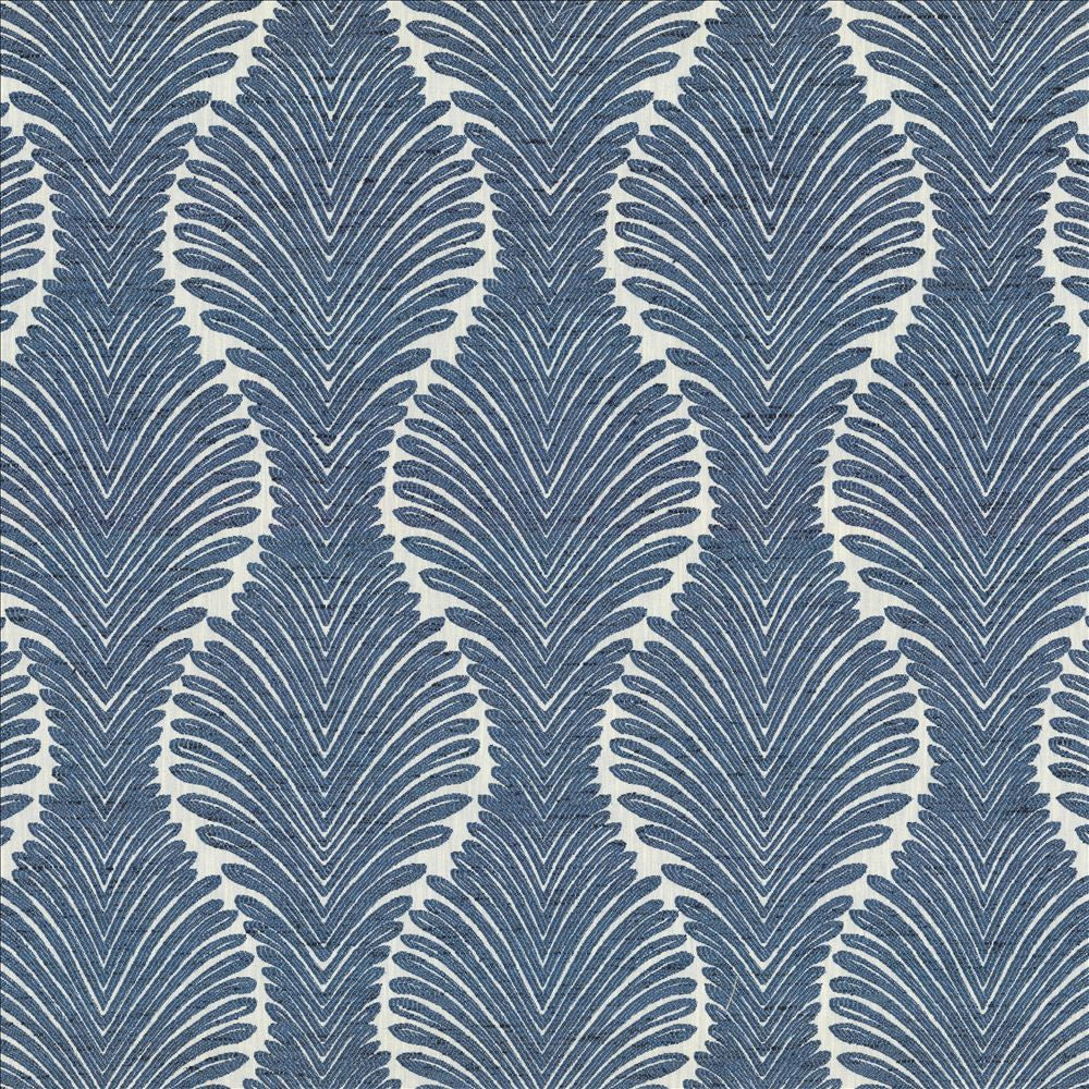 West Palm Denim by Kasmir Fabric 5115 59% Polyester
41% Cotton
 INDIA 26,000 Martindale Cycles </p><p>Repeat: Horizontal: 13 4/8 inches and Vertical: 17 inches 53 - Fabric Carolina -