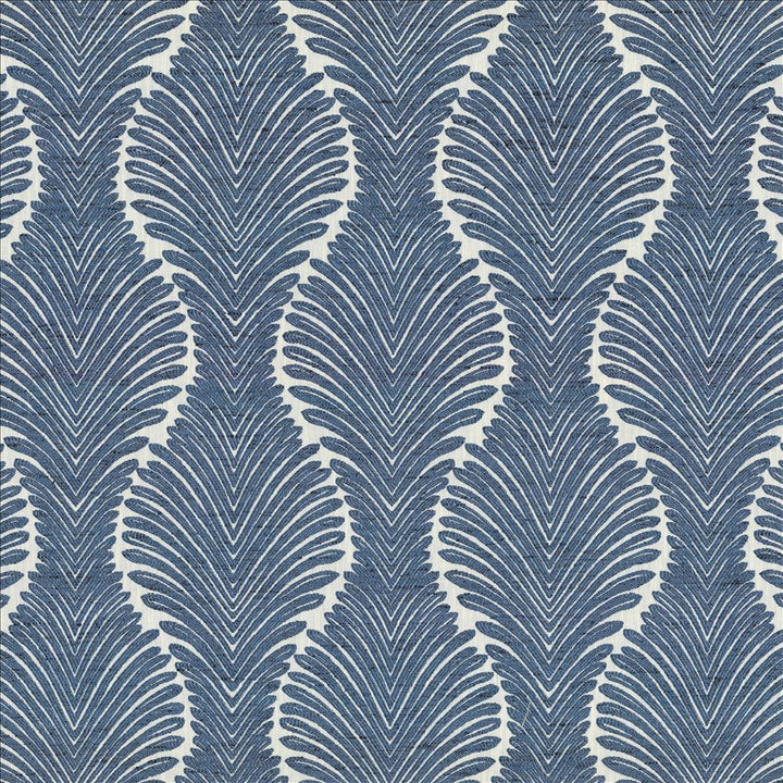 West Palm Denim by Kasmir Fabric 5115 59% Polyester
41% Cotton
 INDIA 26,000 Martindale Cycles </p><p>Repeat: Horizontal: 13 4/8 inches and Vertical: 17 inches 53 - Fabric Carolina -