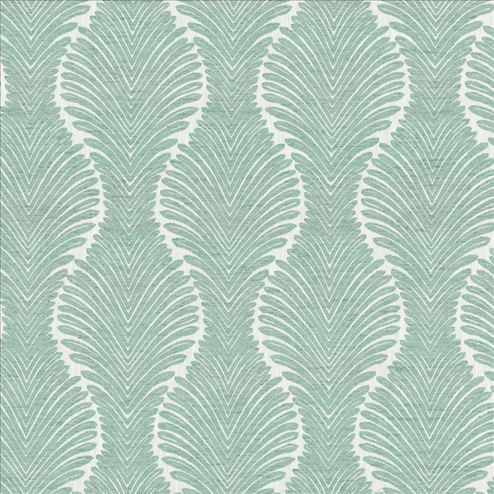 West Palm Mist  by Kasmir Fabric See sample 59% Polyester
41% Cotton
 INDIA 26,000 Martindale Cycles </p><p>Repeat: Horizontal: 13 4/8 inches and Vertical: 17 inches 53  - Fabric Carolina -