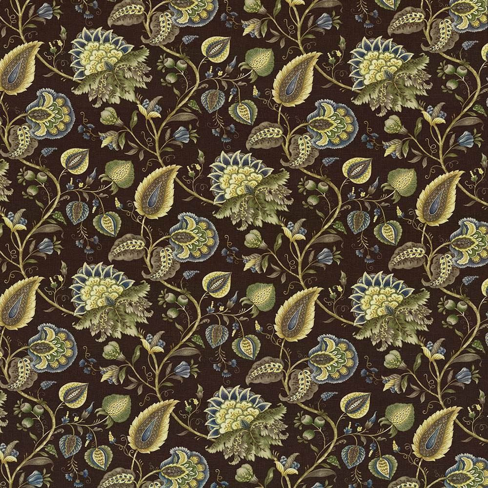 Westbend Floral Dark Chocolate  by Kasmir Fabric See sample 55% Polyester
45% Rayon
 CHINA 12,000 Wyzenbeek Double Rubs </p><p>Repeat: Horizontal: 27 inches and Vertical: 25 2/8 inches 54  - Fabric Carolina -