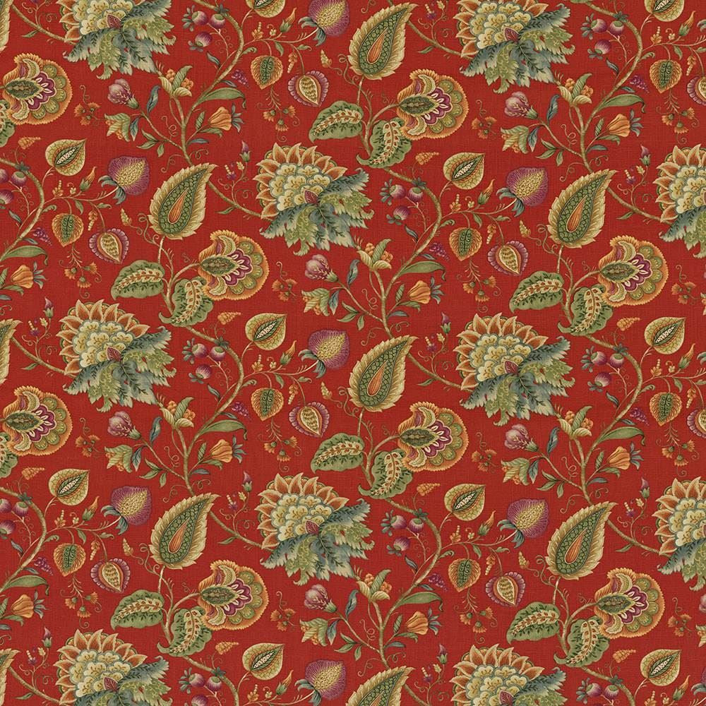 Westbend Floral Rouge by Kasmir Fabric 1418 55% Polyester
45% Rayon
 CHINA </p><p>Repeat: Horizontal: 27 inches and Vertical: 25 2/8 inches 54 - 55 - Fabric Carolina -