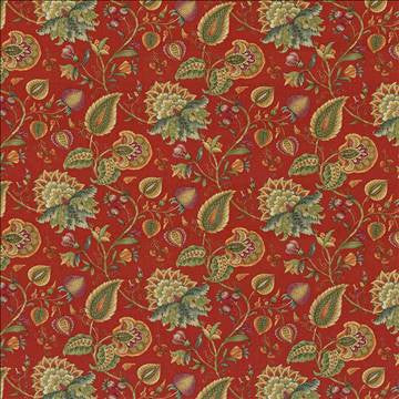 Westbend Floral Rouge by Kasmir Fabric 1418 55% Polyester 45% Rayon CHINA 12,000 Wyzenbeek Double Rubs H: 27 inches, V: 25 2/8 inches 54 - 55 - Fabric Carolina - Kasmir