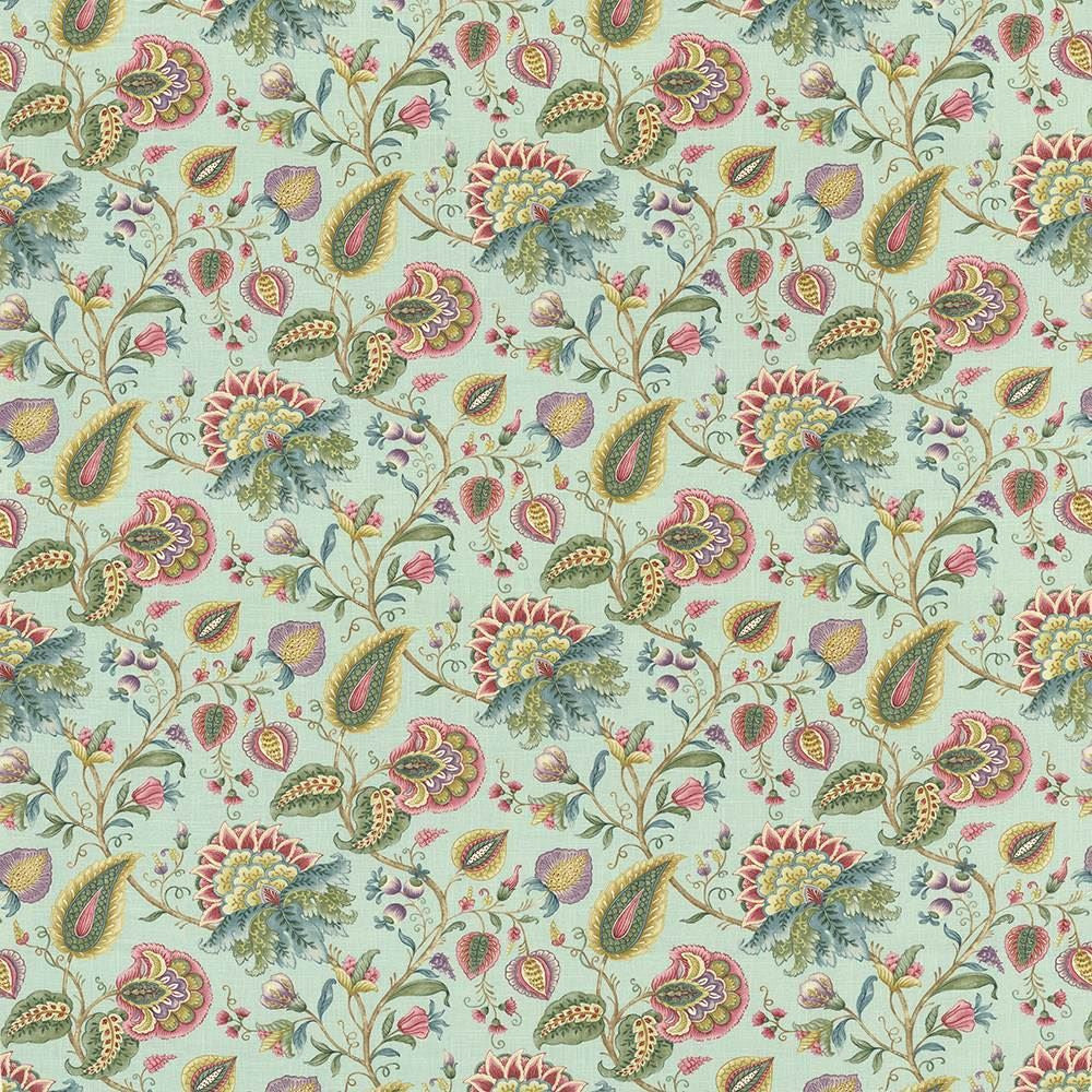Westbend Floral Seagreen by Kasmir Fabric 1420 55% Polyester
45% Rayon
 CHINA 12,000 Wyzenbeek Double Rubs Horizontal: 27 inches and Vertical: 25 2/8 inches 54 - Fabric Carolina -
