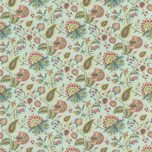 Westbend Floral Seagreen by Kasmir Fabric