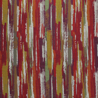 Westmore Cranberry 7918911000 by Carole Fabric Exclusive Radiant Poppy 63% Polyester 28% Cotton 9% Linen India H: 17 3/4"V, 14"H  55" Minimum (See sample for specifics) - Fabric Carolina - Carole Exclusive