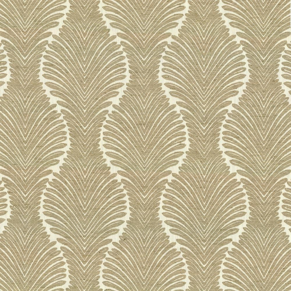 West Palm Beige by Kasmir Fabric 5112 59% Polyester
41% Cotton
 INDIA </p><p>Repeat: Horizontal: 13 4/8 inches and Vertical: 17 inches 53 - 55 - Fabric Carolina -