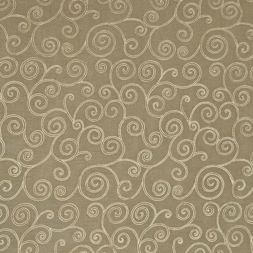 Whimsical Scroll Almond by Kasmir Fabric 1374 100% Polyester
 CHINA </p><p>Repeat: Horizontal: 13 6/8 inches and Vertical: 11 6/8 inches 42 - Fabric Carolina -