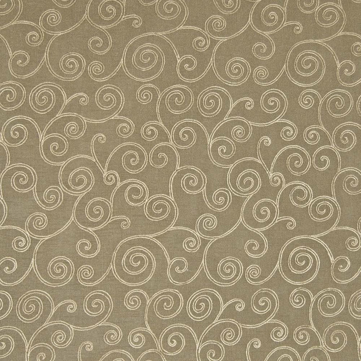 Whimsical Scroll Almond by Kasmir Fabric 1374 100% Polyester
 CHINA Not Tested Horizontal: 13 6/8 inches and Vertical: 11 6/8 inches 42 - Fabric Carolina -