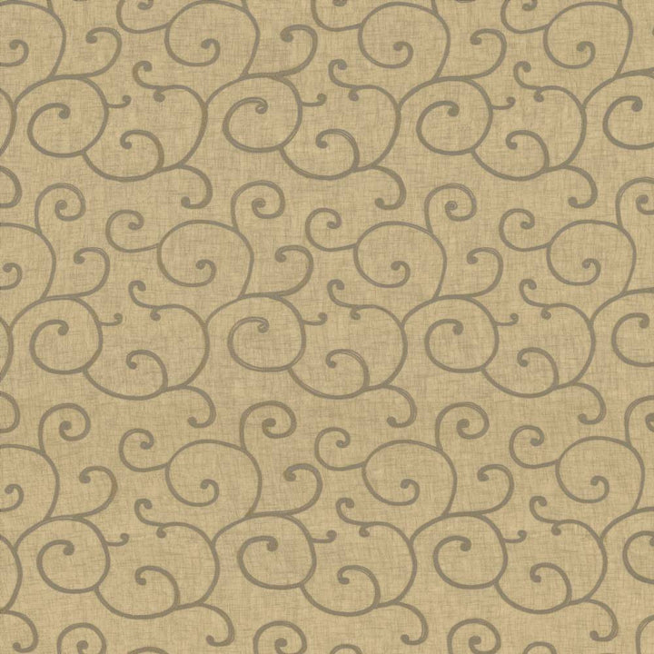 Whirl Away Grey by Kasmir Fabric 5077 CHINA Not Tested H: 8 6/8 inches, V:11 4/8 inches 58 - 59 - Fabric Carolina - Kasmir