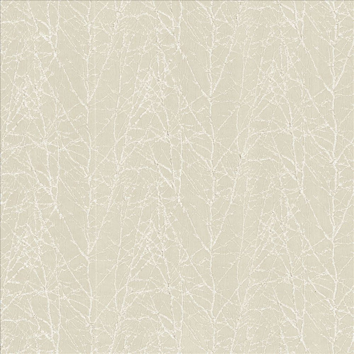 Whisper Creek Milk by Kasmir Fabric 5110 100% Polyester INDIA 30,000 Wyzenbeek Double Rubs Horizontal: 6 inches and Vertical: 7 4/8 inches 54 - 55 - Fabric Carolina -