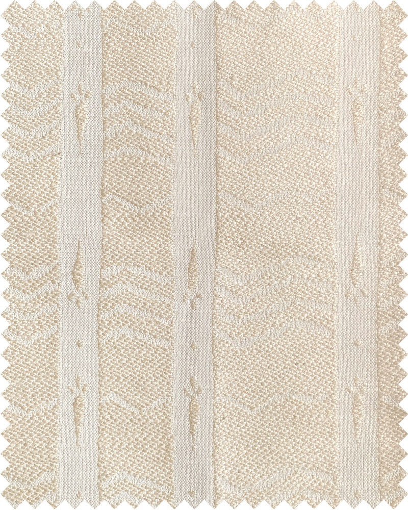 WHITELAKE Jacquard Woven Fabric (FB00080) by Mind The Gap | FB00080 | WOODSTOCK '69 LIFESTYLE COLLECTION | Off White | Fabric Carolina | https://www.fabriccarolina.com/