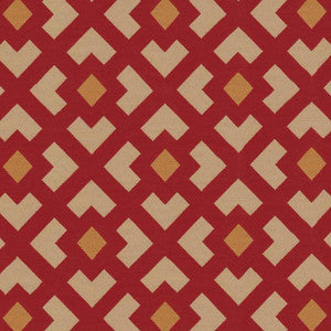 Whittier Trellis Sunset by Kasmir Fabric