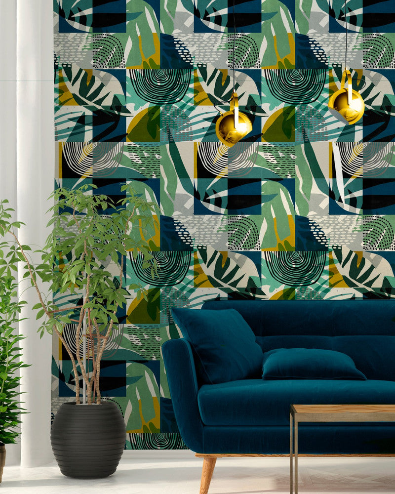 Wilderness Wallpaper by Mind the Gap Designer Wallpaper THE WALLPAPER COLLECTABLES Textured Matte Made in Europe Paste the wall 3 rolls x 20.5 x 3.25 yards - Swanky Fabrics -