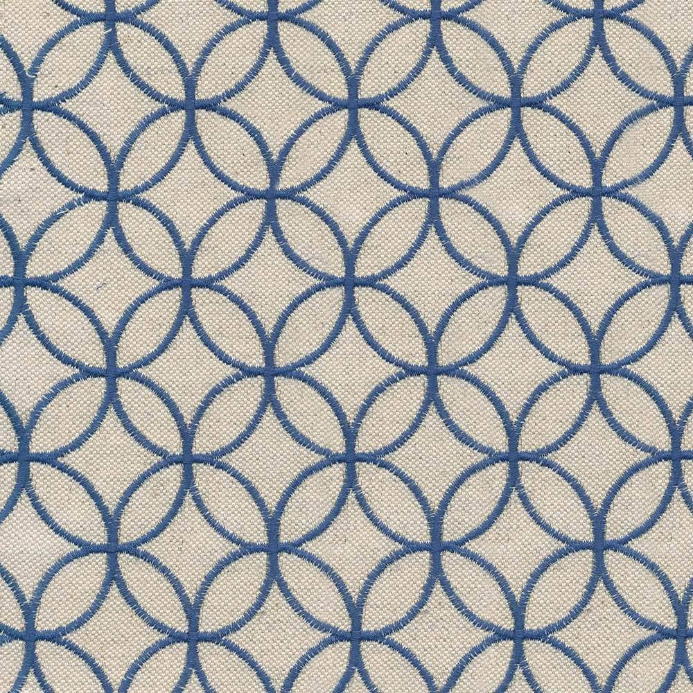 Wilder Porcelain by Kasmir Fabric 1419 CHINA 3,000 Wyzenbeek Double Rubs H: 2 4/8 inches, V:2 4/8 inches 52 - 53 - Fabric Carolina - Kasmir
