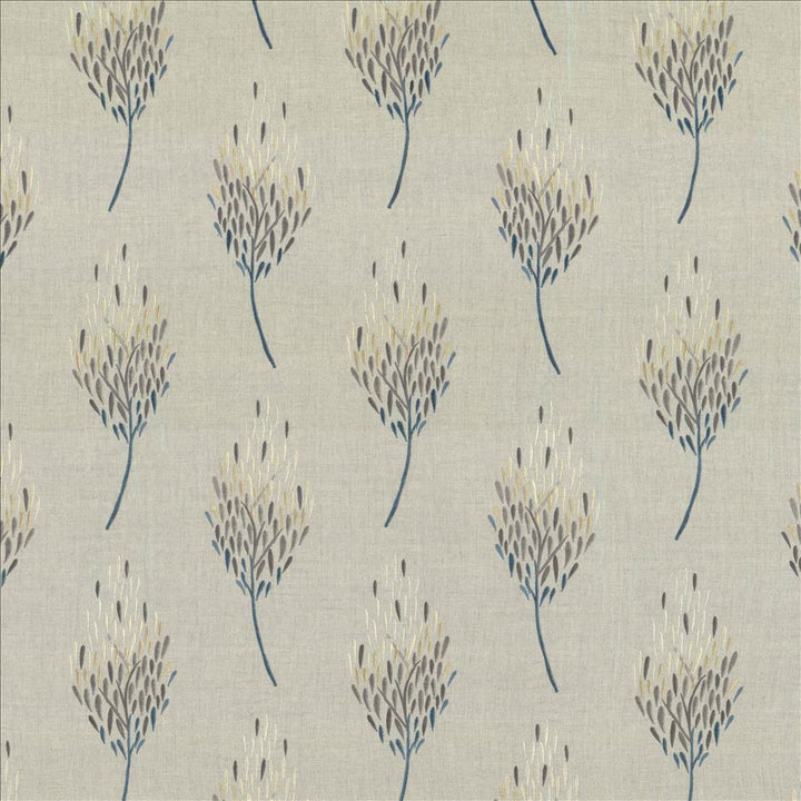 Will O The Wisp Truffle  by Kasmir Fabric See sample 100% Flax
 INDIA Not Tested </p><p>Repeat: Horizontal: 12 5/8 inches and Vertical: 15 6/8 inches 49  - Fabric Carolina -