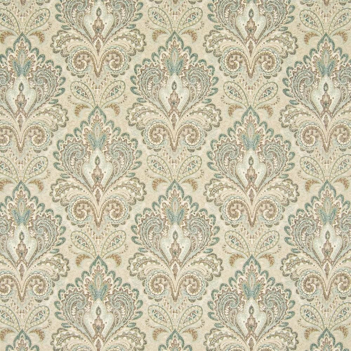 Willerby Manor Pearl Grey by Kasmir Fabric 1390 100% Cotton PAKISTAN 15,000 Wyzenbeek Double Rubs Horizontal: 13 4/8 inches and Vertical: 13 4/8 inches 54 - 55 - Fabric Carolina -