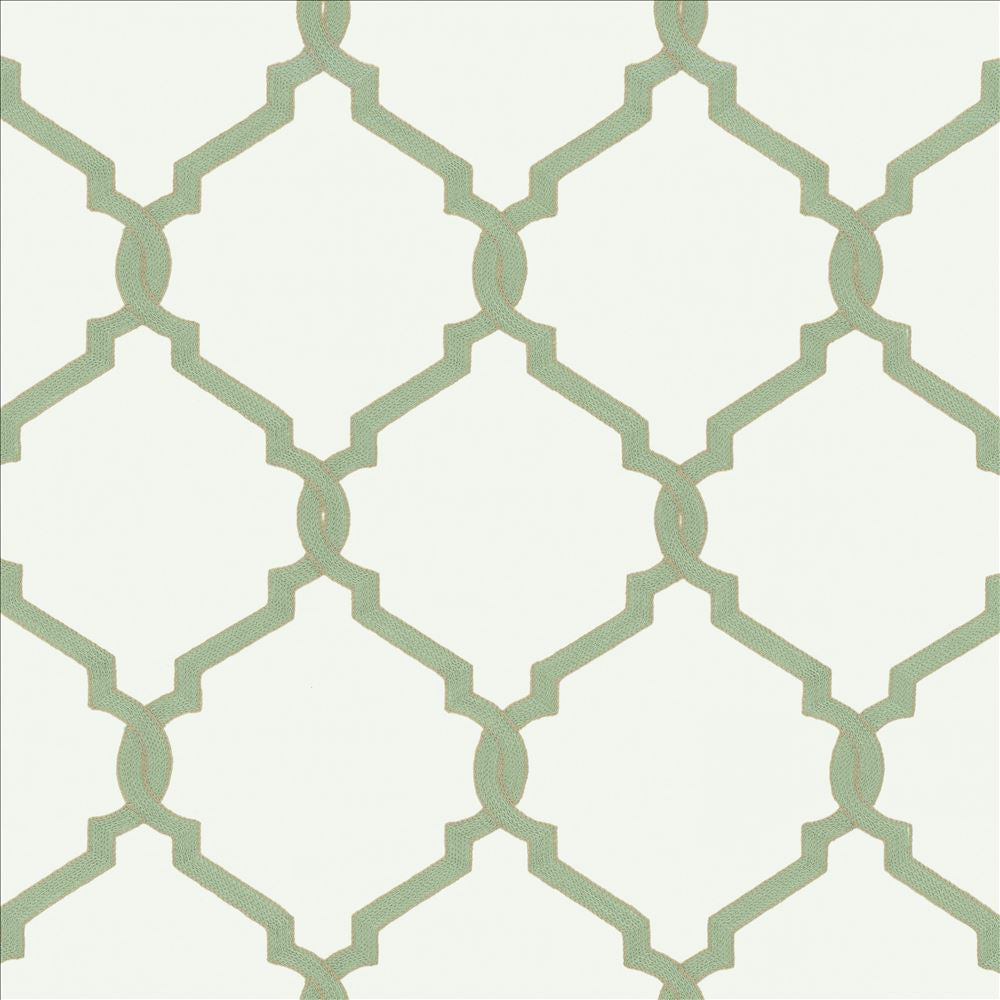 Willow Bend Spa by Kasmir Fabric 5142 68% Polyester
21% Linen
11% Cotton
 INDIA </p><p>Repeat: Horizontal: 6 inches and Vertical: 8 6/8 inches 51 - Fabric Carolina -