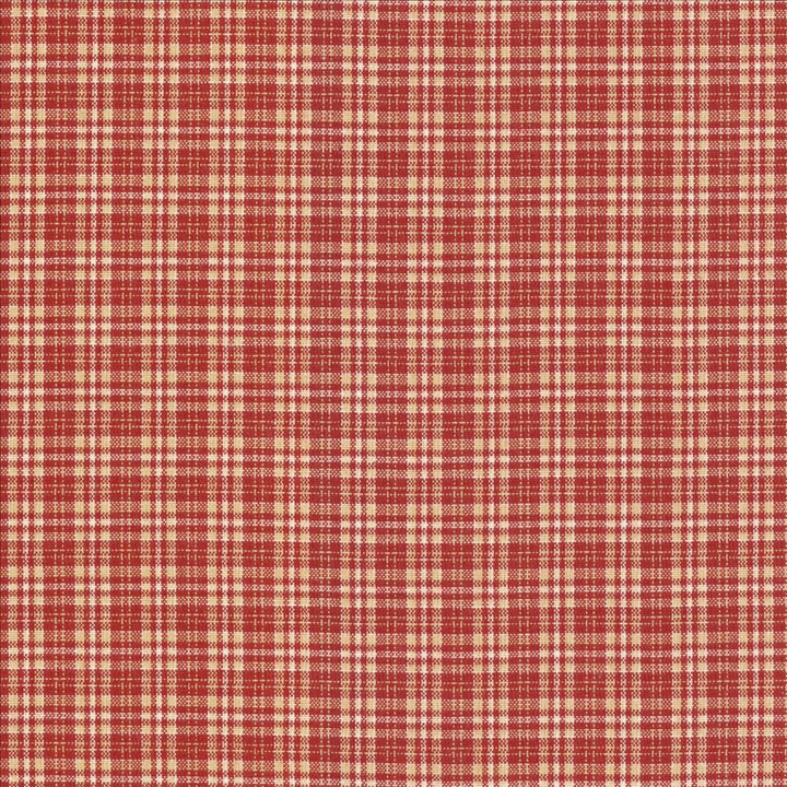 Willow Plaid Crimson Red by Kasmir Fabric 5080 100% Cotton
 INDIA 30,000 Wyzenbeek Double Rubs </p><p>Repeat: Horizontal: 7/8 inches and Vertical: 7/8 inches 55 - Fabric Carolina -