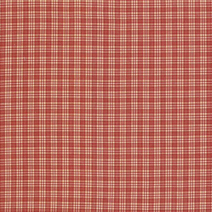 Willow Plaid Crimson Red by Kasmir Fabric 5080 INDIA 30,000 Wyzenbeek Double Rubs H: 7/8 inches, V:7/8 inches 55 - Fabric Carolina - Kasmir