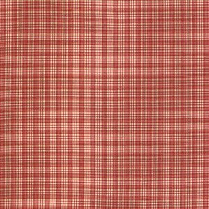 Willow Plaid Crimson Red by Kasmir Fabric