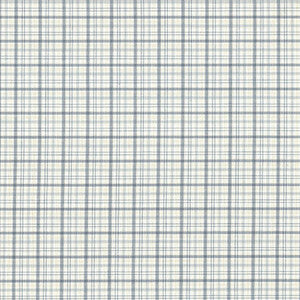 Willow Plaid Denim  by Kasmir Fabric