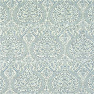 Willow Run Azure by Kasmir Fabric 1371 100% Cotton USA 15,000 Wyzenbeek Double Rubs H: 13 4/8 inches, V: 27 inches 54 - Fabric Carolina - Kasmir