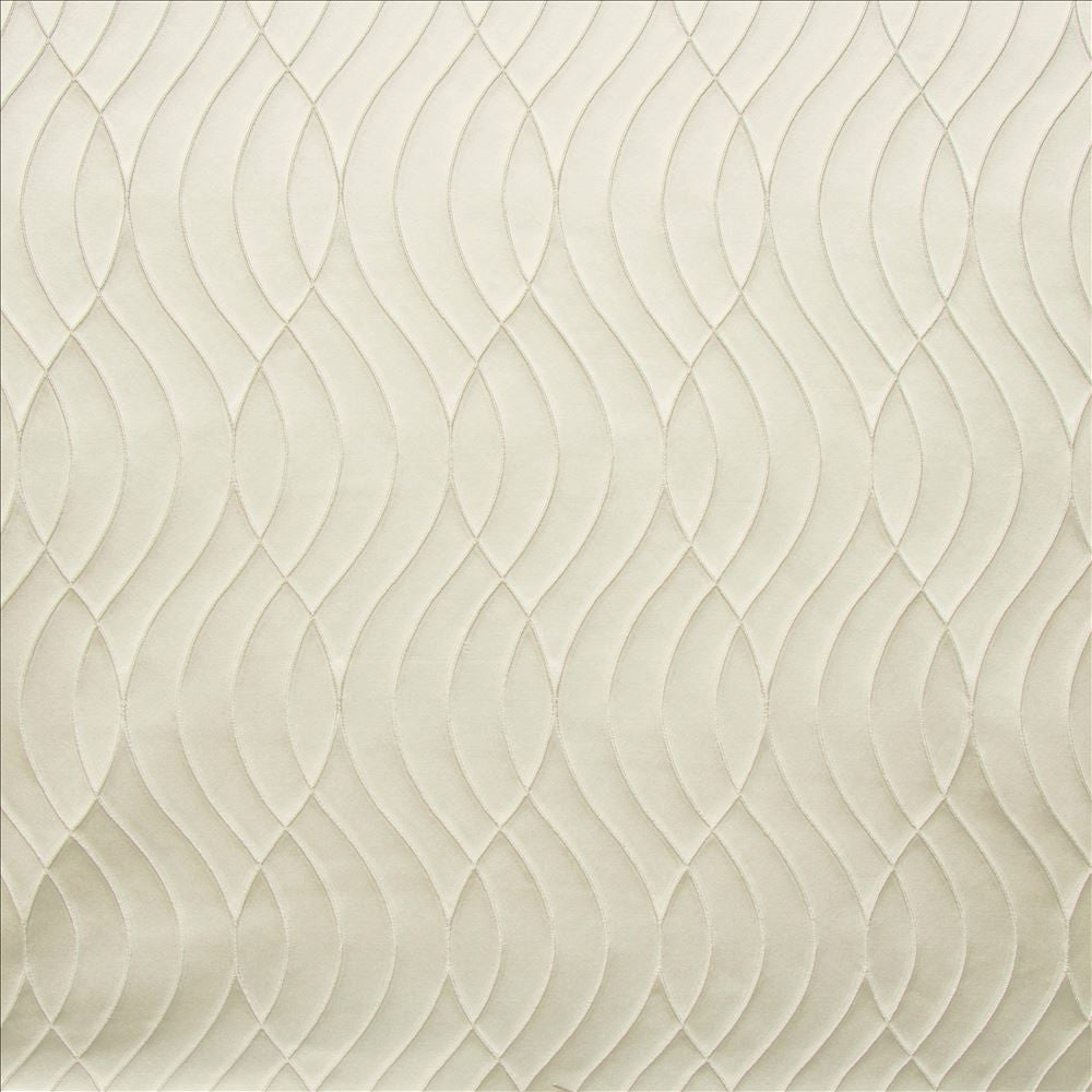 Winding Road White by Kasmir Fabric 5147 100% Polyester INDIA Not Tested Horizontal: 3 inches and Vertical: 7 inches 54 - Fabric Carolina -