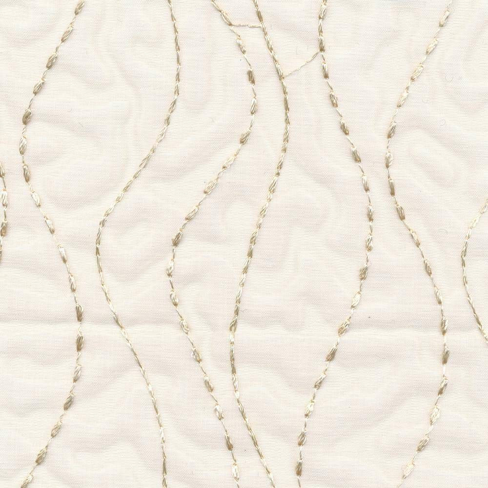 Winding Way Beige by Kasmir Fabric 1374 TURKEY Not Tested H: 4 2/8 inches, V:10 4/8 inches 54 - Fabric Carolina - Kasmir