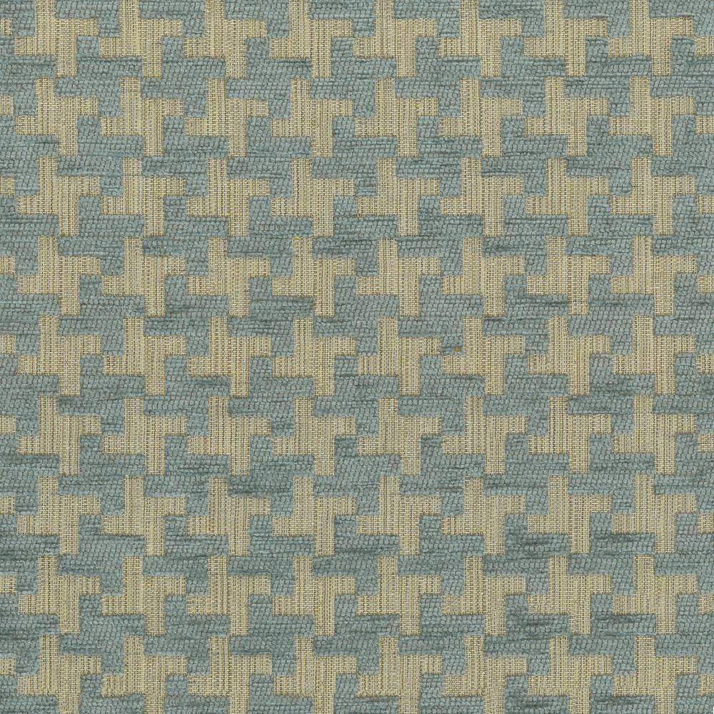 Windmill Blue Haze by Kasmir Fabric 1441 TURKEY 31,000 Martindale Cycles H: 1 3/8 inches, V:1 3/8 inches 54 - Fabric Carolina - Kasmir
