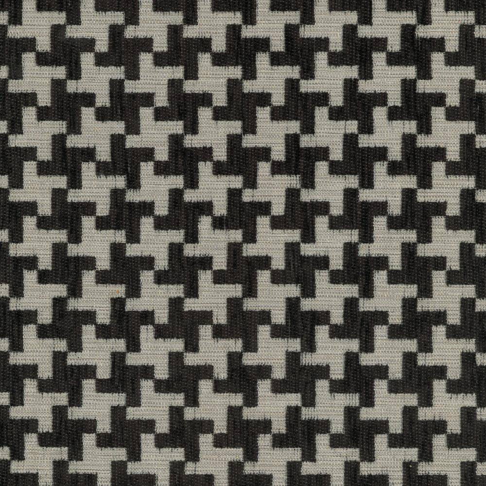Windmill Carbon by Kasmir Fabric 1438 42% Acrylic
33% Polyester
25% Cotton
 TURKEY </p><p>Repeat: Horizontal: 1 3/8 inches and Vertical: 1 3/8 inches 54 - Fabric Carolina -