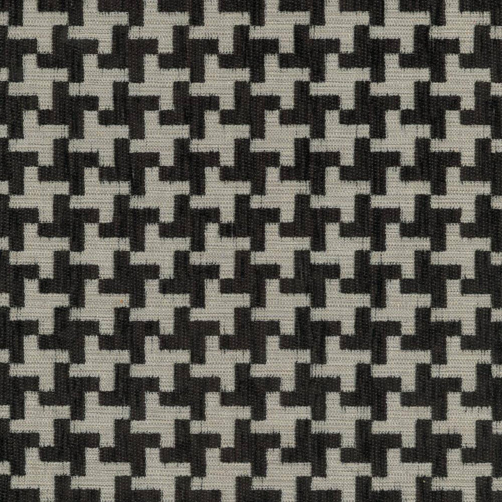 Windmill Carbon by Kasmir Fabric 1438 42% Acrylic
33% Polyester
25% Cotton
 TURKEY </p><p>Repeat: Horizontal: 1 3/8 inches and Vertical: 1 3/8 inches 54 - Fabric Carolina -