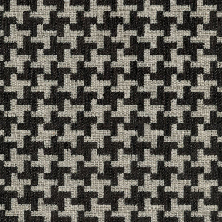 Windmill Carbon by Kasmir Fabric 1438 42% Acrylic
33% Polyester
25% Cotton
 TURKEY </p><p>Repeat: Horizontal: 1 3/8 inches and Vertical: 1 3/8 inches 54 - Fabric Carolina -