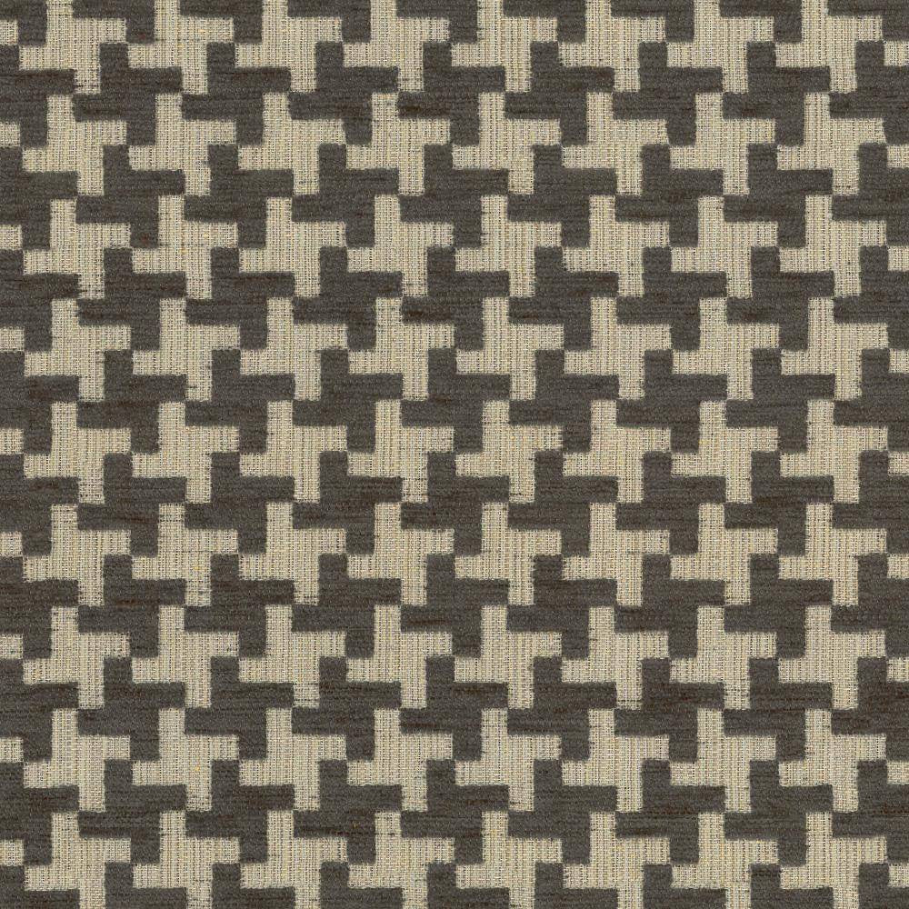Windmill Charcoal by Kasmir Fabric 1438 42% Acrylic
33% Polyester
25% Cotton
 TURKEY </p><p>Repeat: Horizontal: 1 3/8 inches and Vertical: 1 3/8 inches 54 - Fabric Carolina -