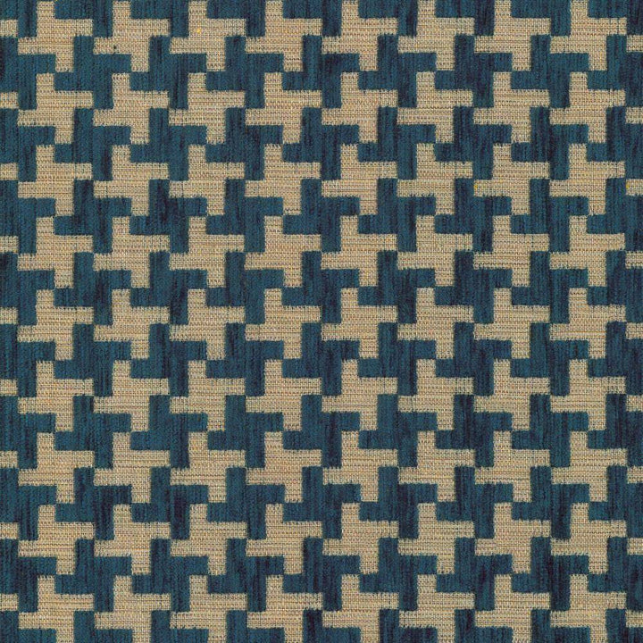 Windmill Prussian by Kasmir Fabric 1441 TURKEY 31,000 Martindale Cycles H: 1 3/8 inches, V:1 3/8 inches 54 - Fabric Carolina - Kasmir