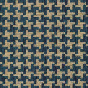 Windmill Prussian by Kasmir Fabric