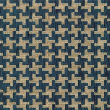 Windmill Prussian by Kasmir Fabric 1441 42% Acrylic 33% Polyester 25% Cotton TURKEY 31,000 Martindale Cycles H: 1 3/8 inches, V: 1 3/8 inches 54 - Fabric Carolina - Kasmir