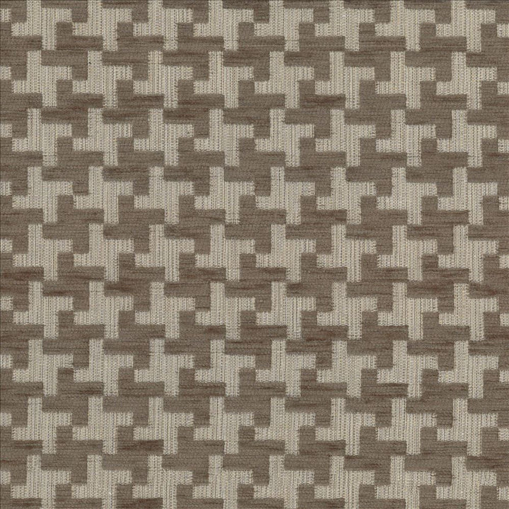 Windmill Truffle by Kasmir Fabric 1438 42% Acrylic
33% Polyester
25% Cotton
 TURKEY 31,000 Martindale Cycles </p><p>Repeat: Horizontal: 1 3/8 inches and Vertical: 1 3/8 inches 54 - Fabric Carolina -