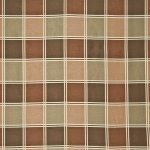 Windowpane Chocolate by Kasmir Fabric
