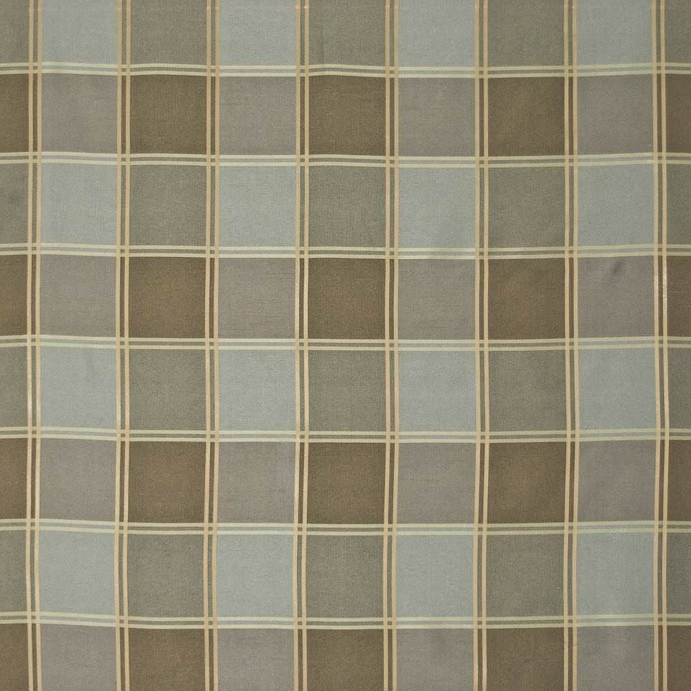 Windowpane Lagoon by Kasmir Fabric 1372 100% Polyester CHINA 15,000 Wyzenbeek Double Rubs Horizontal: 8 2/8 inches and Vertical: 8 6/8 inches 59 - Fabric Carolina -