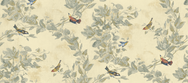 Windsong Cotton Parchment By Heritage Fabric