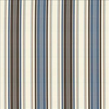 Windsor Stripe Blue by Kasmir Fabric 1421 50% Cotton 50% Polyester INDIA 50,000 Wyzenbeek Double Rubs H: 14 inches, V: N/A 56 - Fabric Carolina - Kasmir