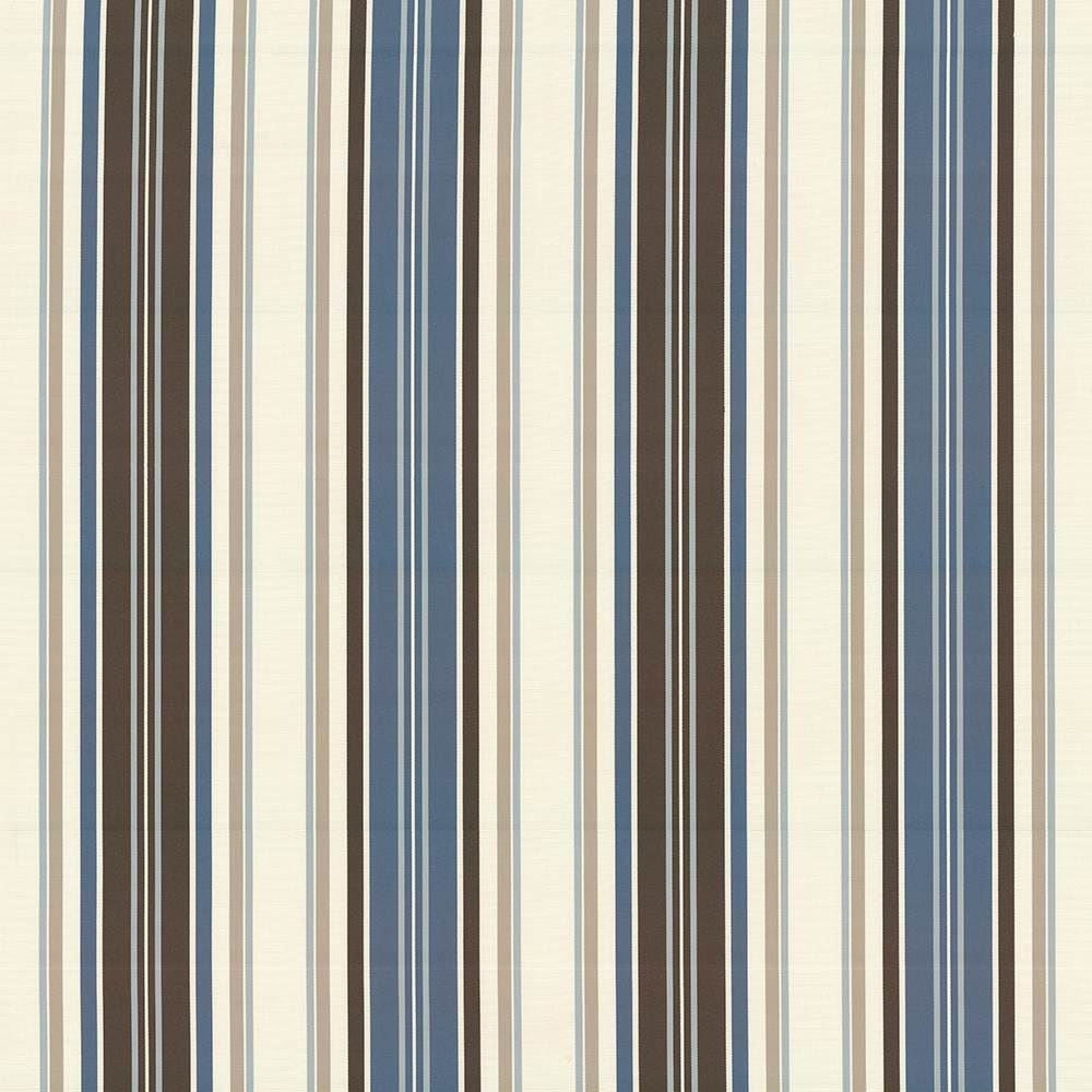 Windsor Stripe Blue by Kasmir Fabric 1421 50% Cotton 50% Polyester INDIA 50,000 Wyzenbeek Double Rubs Horizontal: 14 inches and Vertical: 0 Inches 56 - Fabric Carolina -
