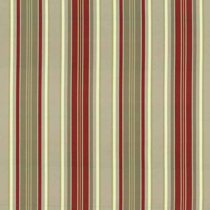 Windsor Stripe Red by Kasmir Fabric 1421 50% Cotton
50% Polyester
 INDIA </p><p>Repeat: Horizontal: 14 inches and Vertical: N/A 56 - Fabric Carolina -
