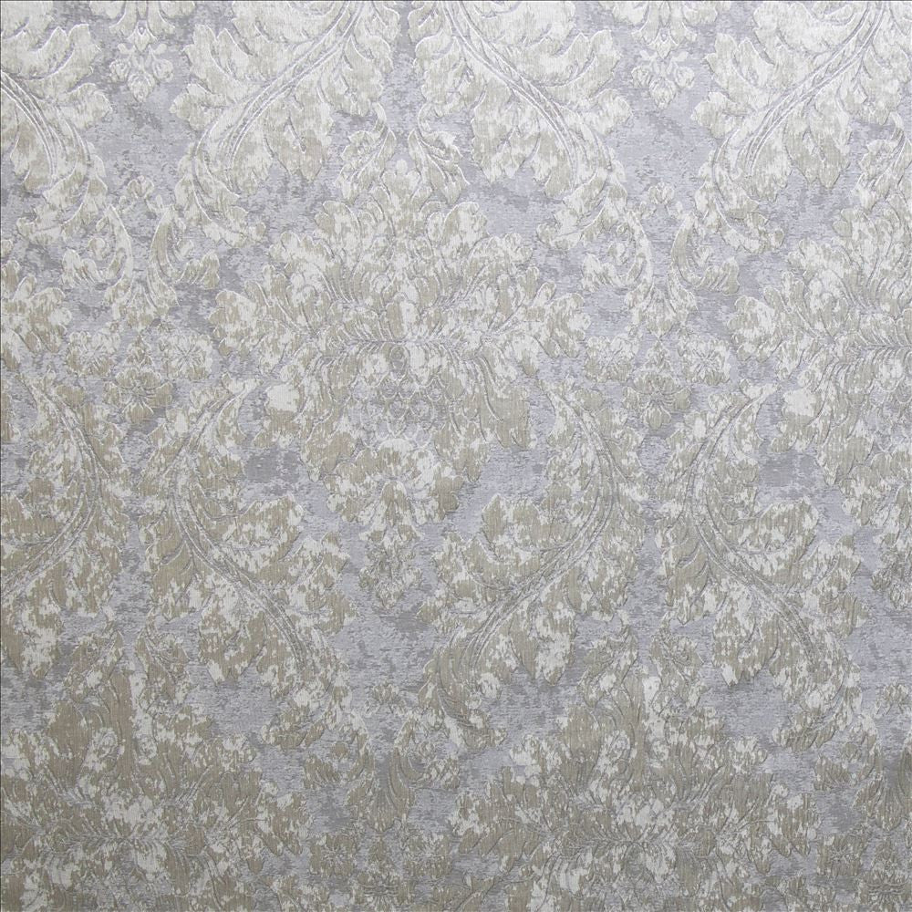 Winsford Platinum  by Kasmir Fabric 1478 66% Polyester 34% Cotton  INDIA  </p><p>Repeat: Horizontal: 13 5/8 inches and Vertical: 26 6/8 inches 54  - Fabric Carolina -