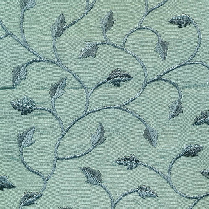 Wisp Cornflower by Kasmir Fabric 1371 CHINA 18,000 Wyzenbeek Double Rubs H: 6 4/8 inches, V:9 7/8 inches 54 - Fabric Carolina - Kasmir