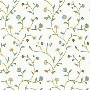 Woburn Park Cornflower by Kasmir Fabric